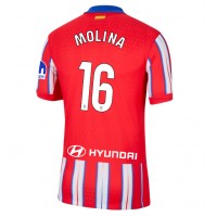 Fotbalové Dres Atletico Madrid Nahuel Molina #16 Domácí 2024-25 Krátký Rukáv